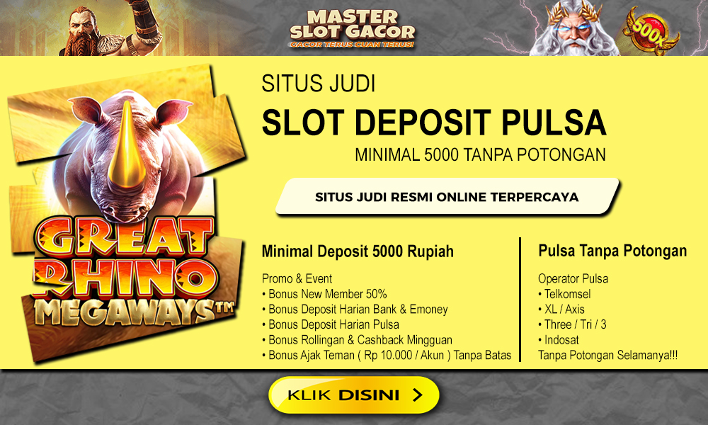 Slot Pulsa Terbaik